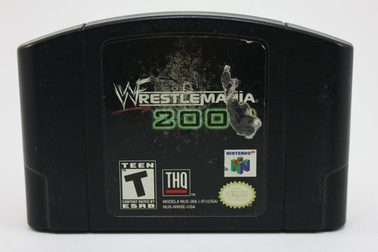 N64 WWF Wrestlemania 2000