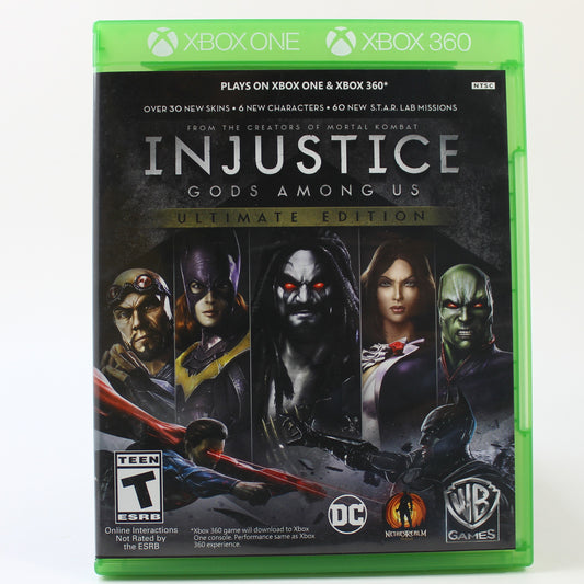 Xbox one Injustice Gods Among Us Ultimate Edition