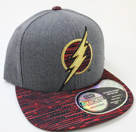 Concept One Snapmax The Flash Grey/Black/Red Snapback