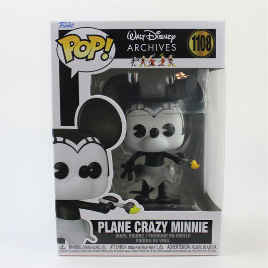 Funko Pop Walt Disney Archives Plane Crazy Minnie #1108