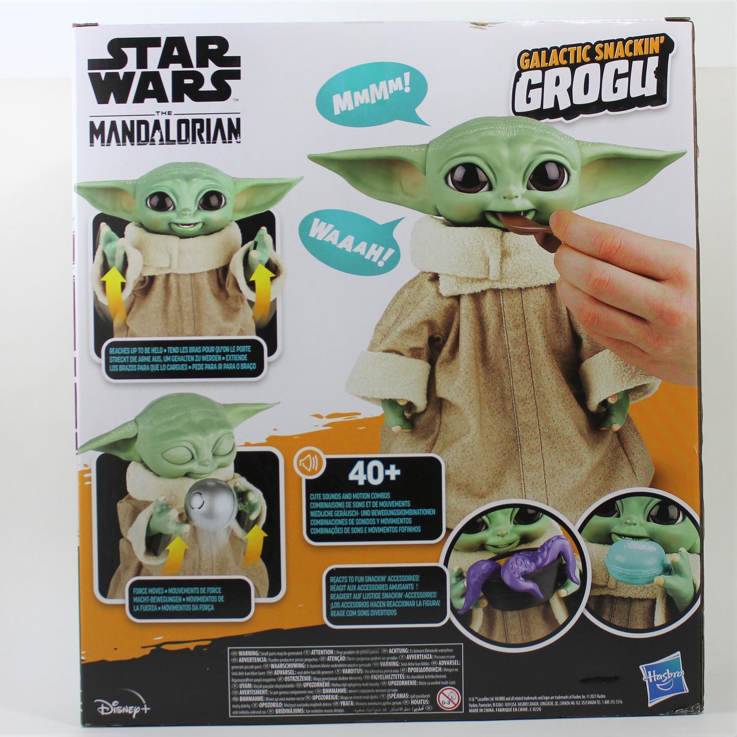 Disney Star Wars Galactic Snackin' Grogu Animatronic