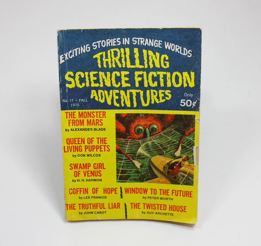 Thrilling Science Fiction Adventures No. 17 Fall 1970