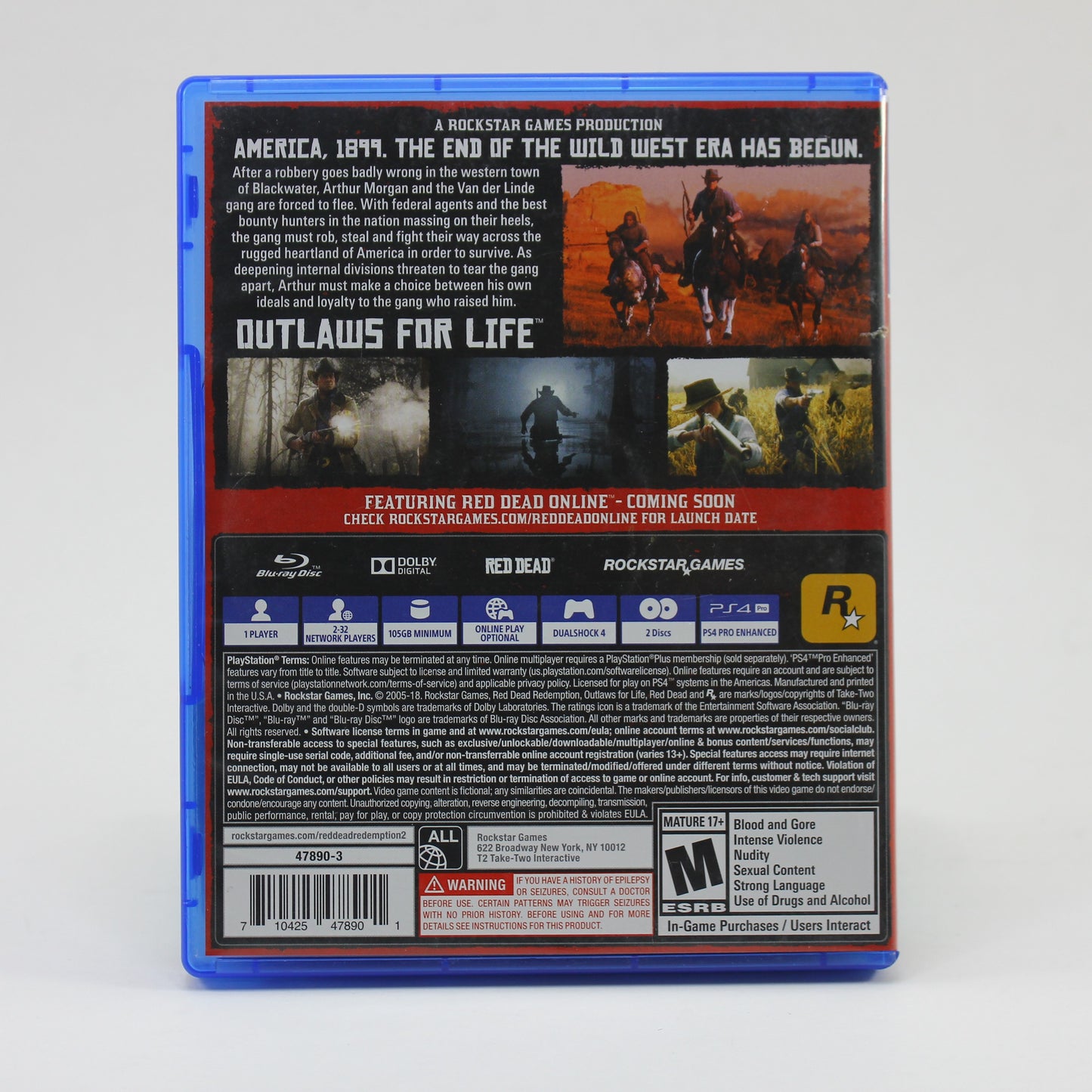 Ps4 Red Dead Redemption II