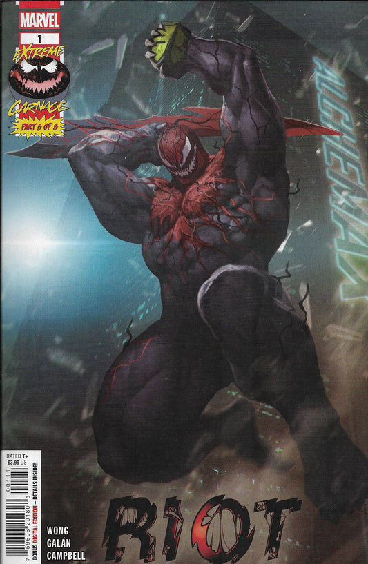 Extreme Carnage Riot #1A (Marvel 2021)