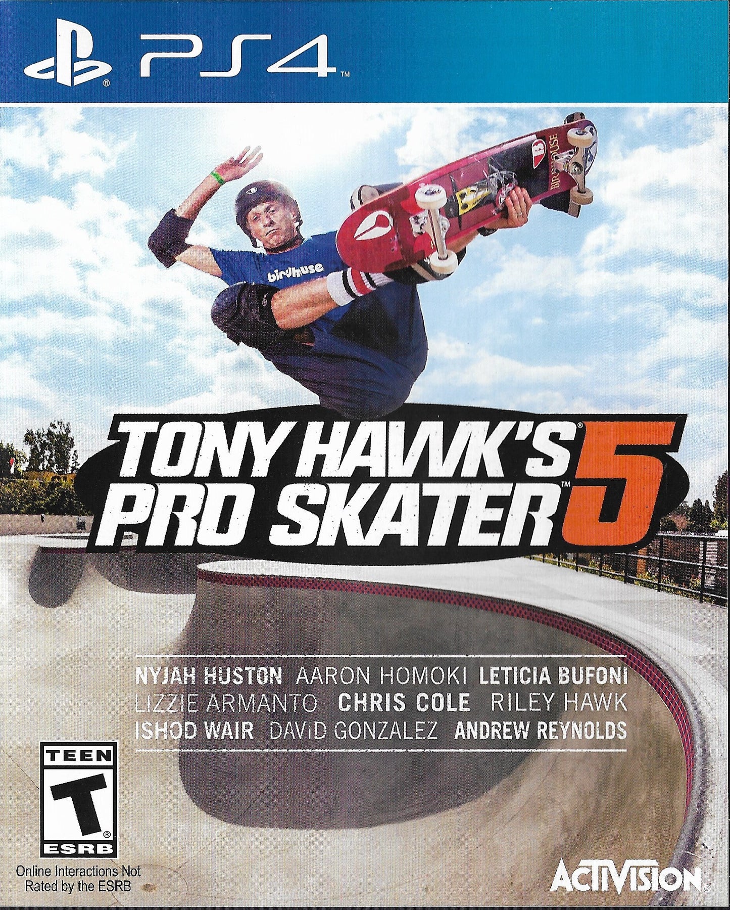 Ps4 Tony Hawk's Pro Skater 5
