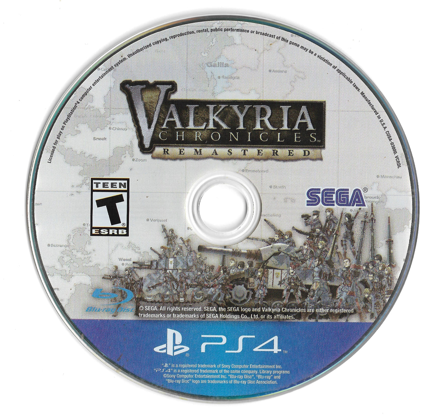 Ps4 Valkyria Chronicles Remastered