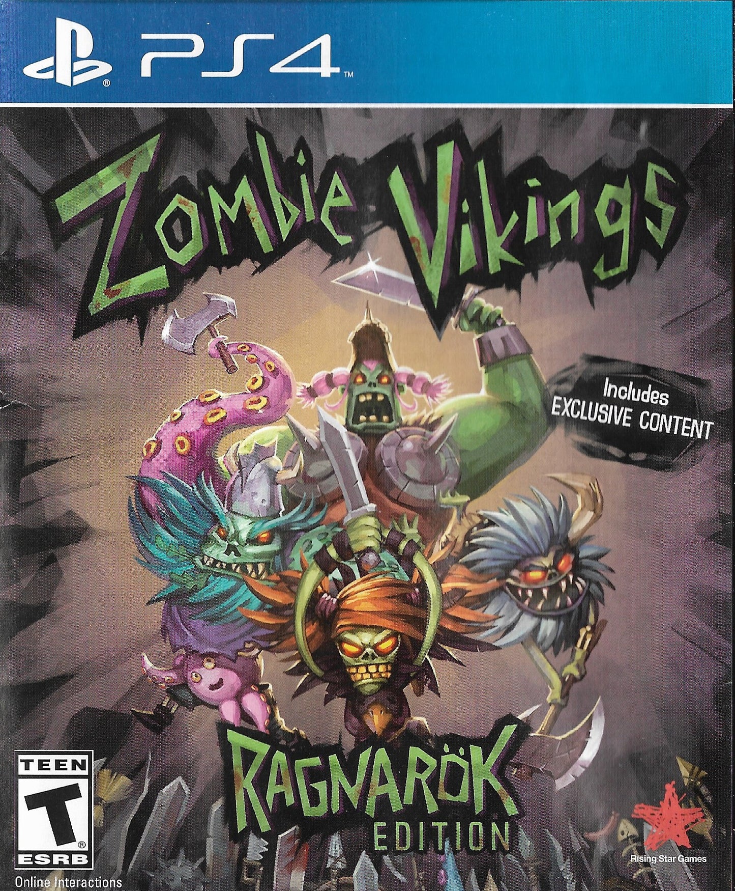 Ps4 Zombie Viking Ragnarok Edition