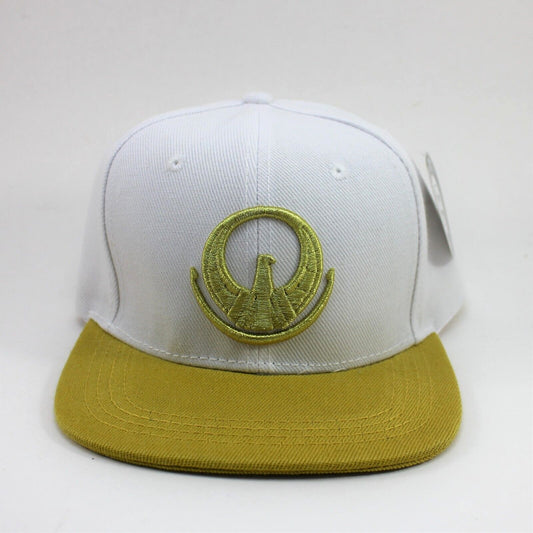 Saint Seiya White/Gold Snapback Hat Loot Crate Exclusive