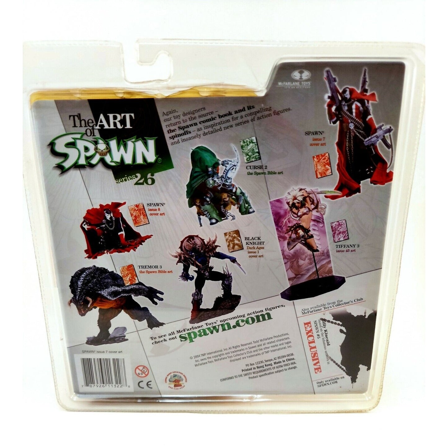 Art of Spawn McFarlane Toys Series 26 Issue 7 Cover Art Figure