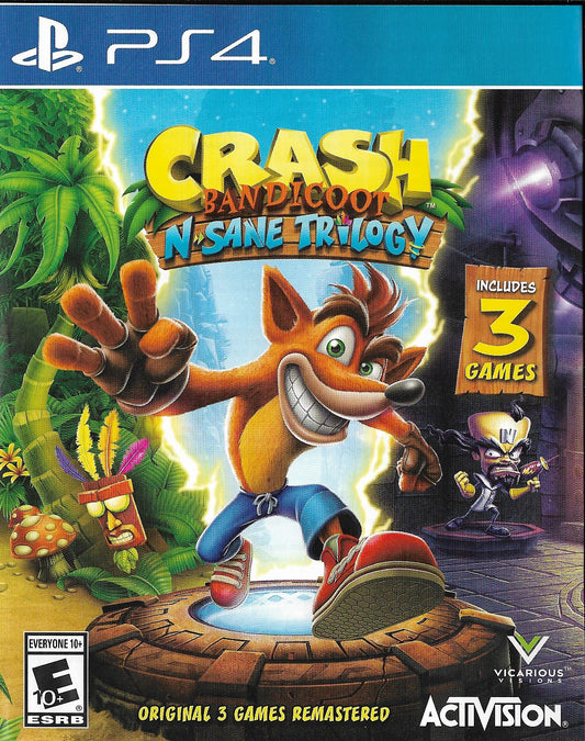 Ps4 Crash Bandicoot N'sane Trilogy